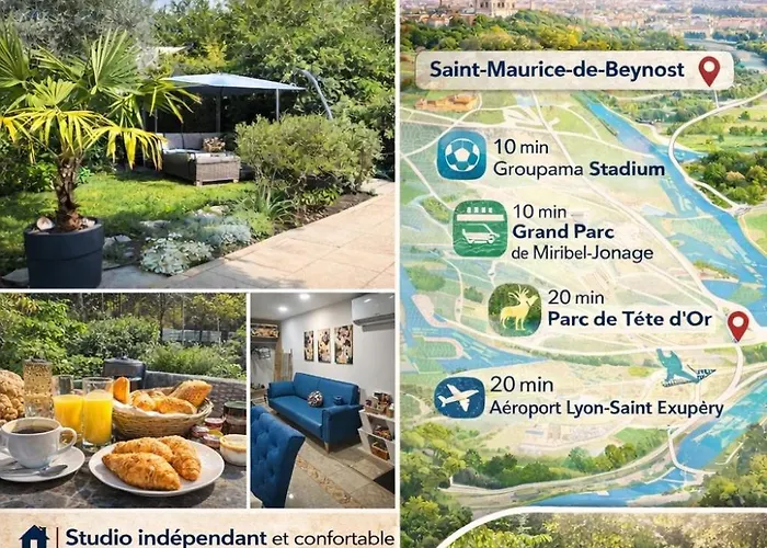 Apartament L'oceane Saint-Maurice-de-Beynost